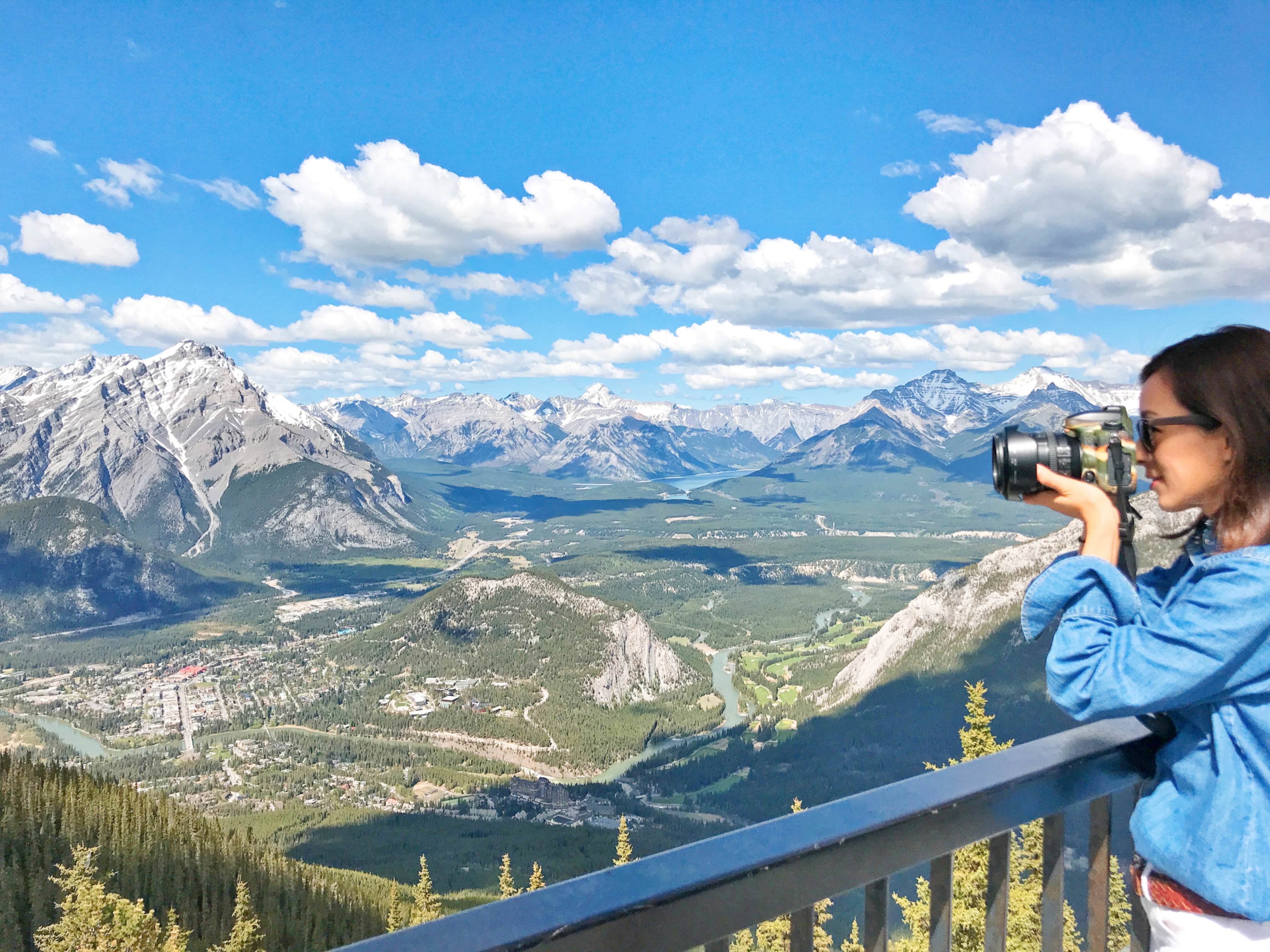 加拿大｜硫磺山 班夫纜車Banff Gondola 用上帝的視角俯瞰班夫小鎮